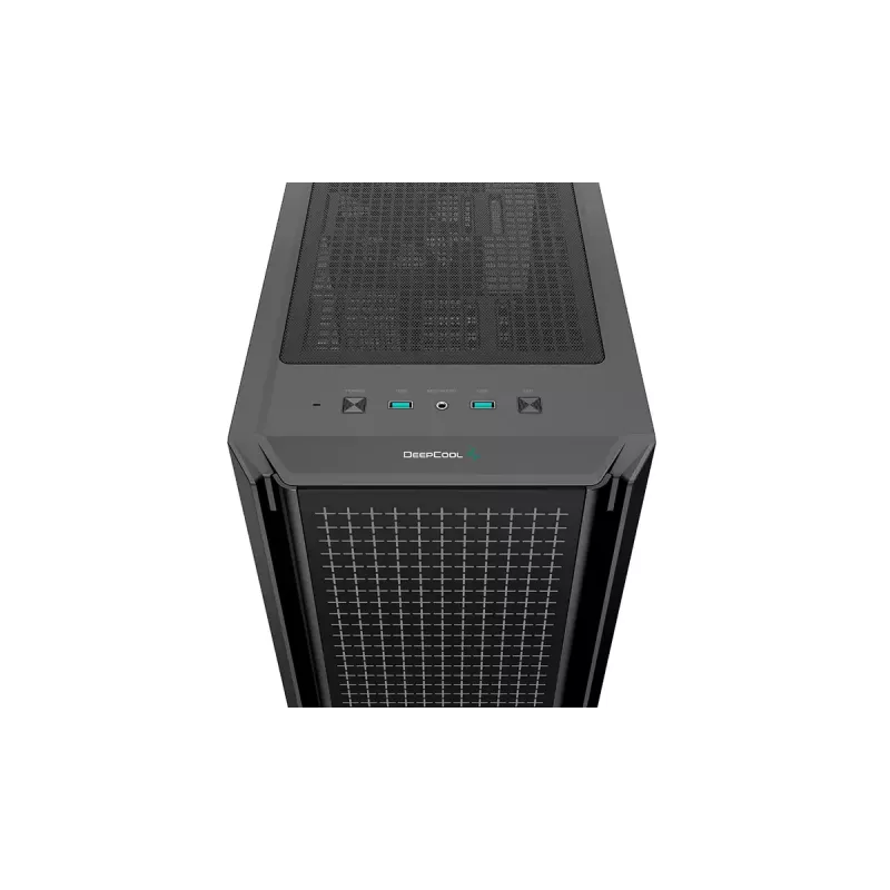 Case per computer mid-tower DeepCool CG540 – nero, supporto ATX, interno spazioso, flusso d'aria ottimizzato