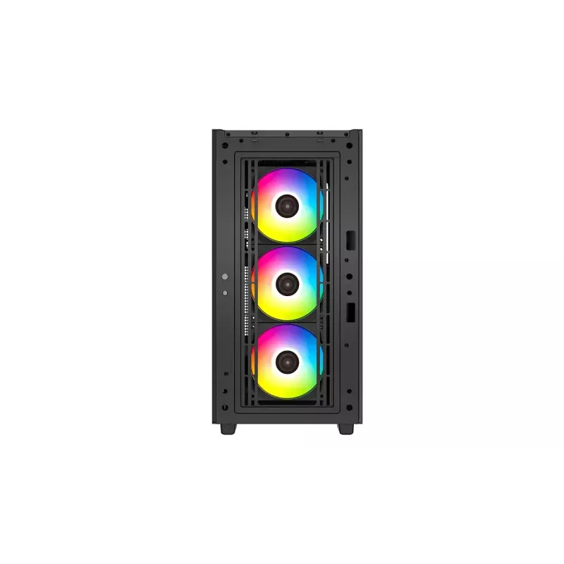 Case per computer mid-tower DeepCool CG540 – nero, supporto ATX, interno spazioso, flusso d'aria ottimizzato