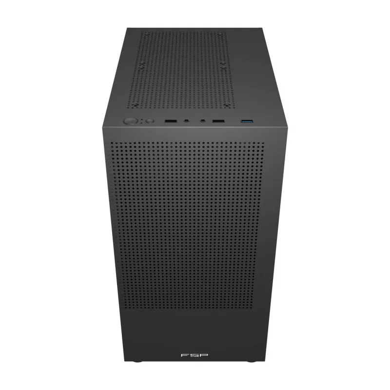 Case FSP S110-B Mini-Tower mITX, mATX Nero, Small Form Factor (SFF), PC, Nero, micro ATX, Mini-ITX, Mesh, Metallo, 16 cm