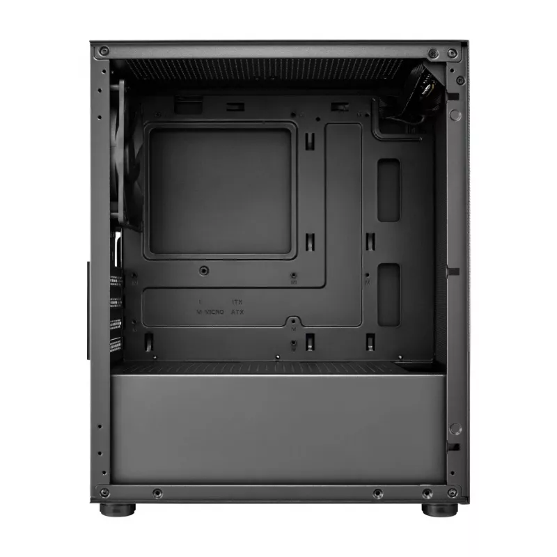Case FSP S110-B Mini-Tower mITX, mATX Nero, Small Form Factor (SFF), PC, Nero, micro ATX, Mini-ITX, Mesh, Metallo, 16 cm