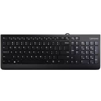 Tastiera Lenovo 300 Universale USB QWERTY US English Nero