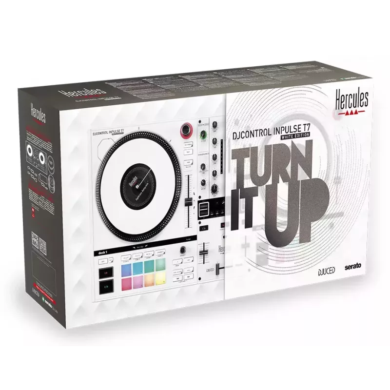 Controller DJ Hercules Inpulse T7 White Edition