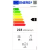 Frigorifero combinato Beko BCNA306E42SN da incasso 284 L Bianco