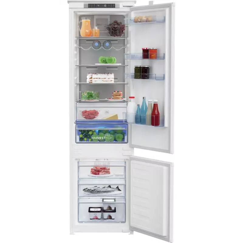Frigorifero combinato Beko BCNA306E42SN da incasso 284 L Bianco