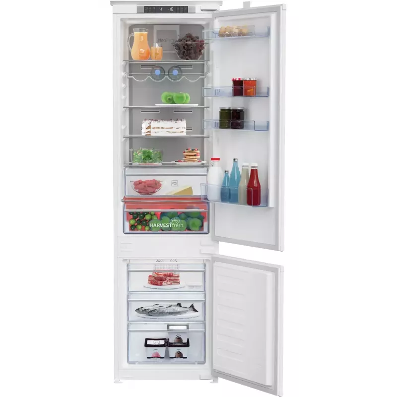 Frigorifero combinato Beko BCNA306E42SN da incasso 284 L Bianco