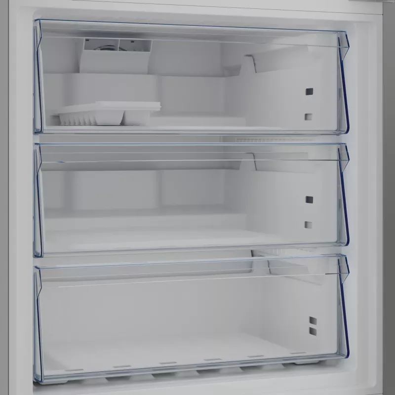 Frigorifero combinato Beko B3RCNE564HXB freestanding 490 L Argento