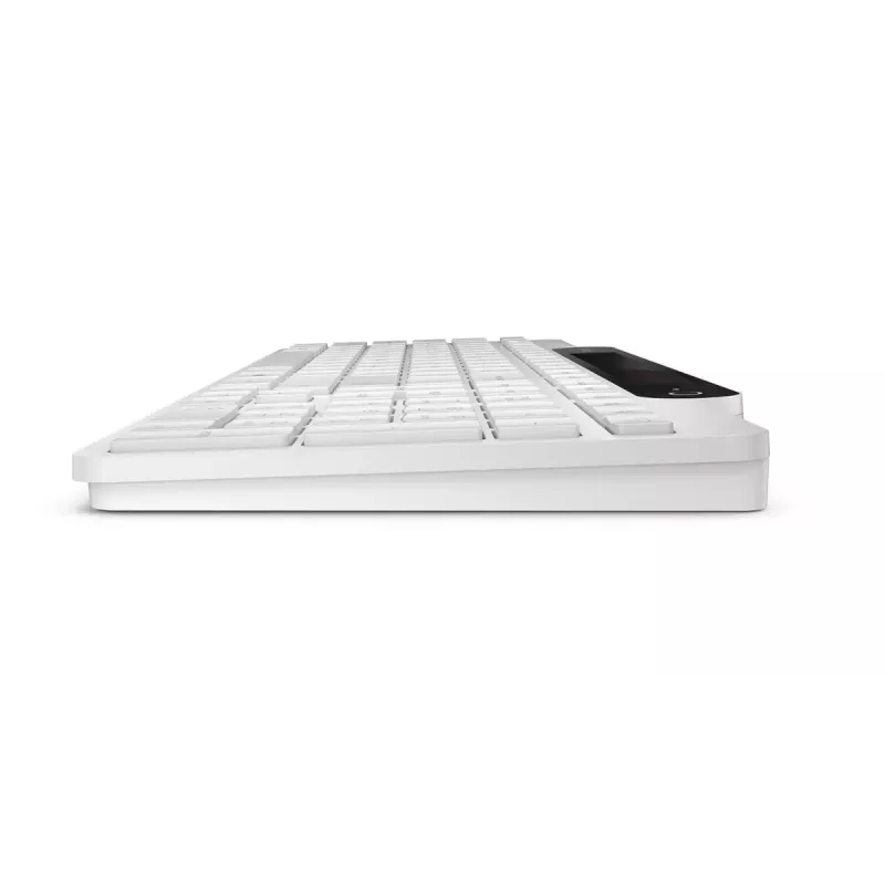 Tastiera Bluetooth wireless Lenovo 800 — layout inglese US, autoalimentata, bianca