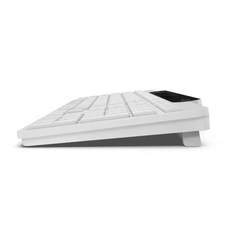 Tastiera Bluetooth wireless Lenovo 800 — layout inglese US, autoalimentata, bianca