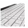 Tastiera Bluetooth wireless Lenovo 800 — layout inglese US, autoalimentata, bianca