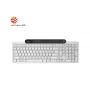 Tastiera Bluetooth wireless Lenovo 800 — layout inglese US, autoalimentata, bianca