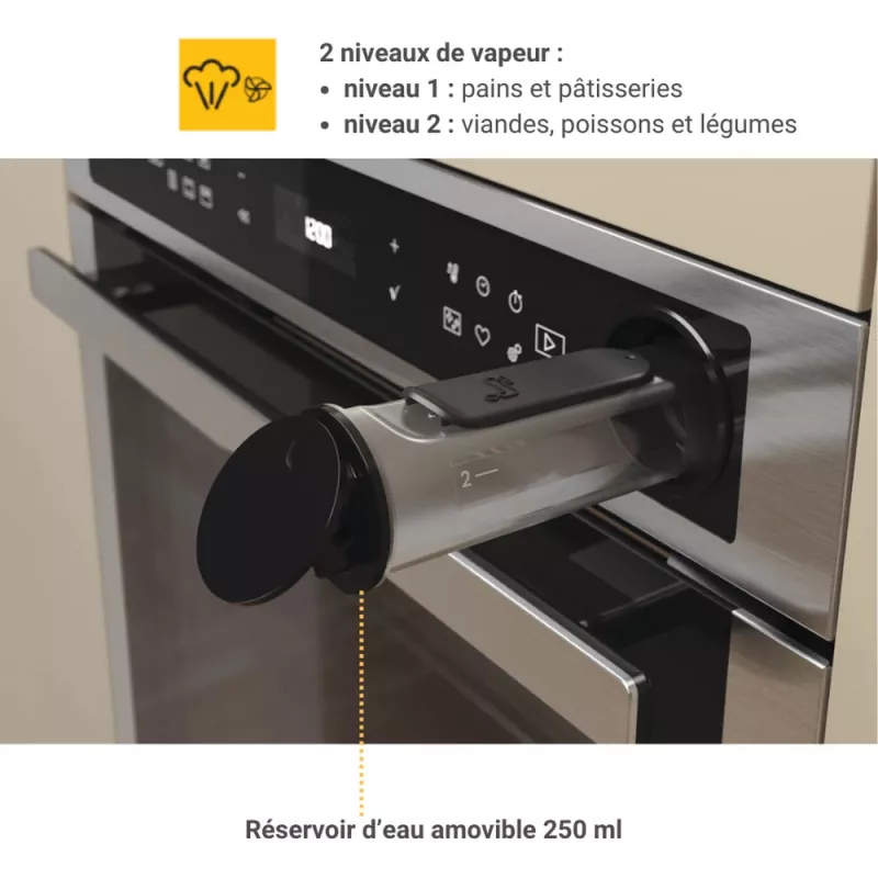 Whirlpool AKZ9S 8271 IX 73 L Acciaio inox