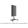 Multibrackets M Public Floorstand Basic 150 con ripiano e supporto per telecamera