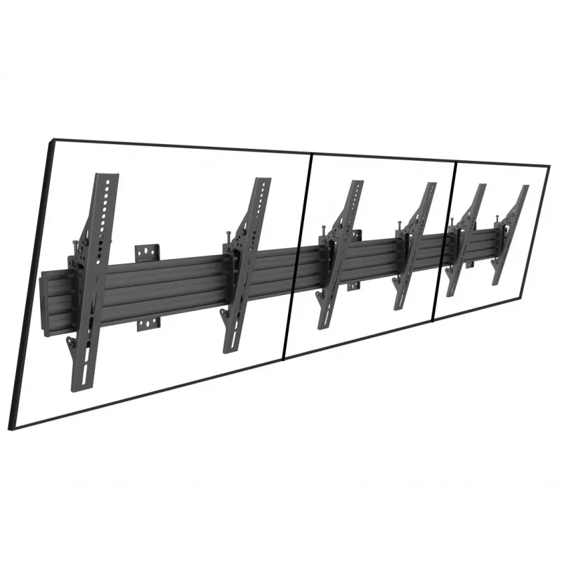 Supporto a parete Multibrackets M Wallmount Pro MBW3U Tilt nero