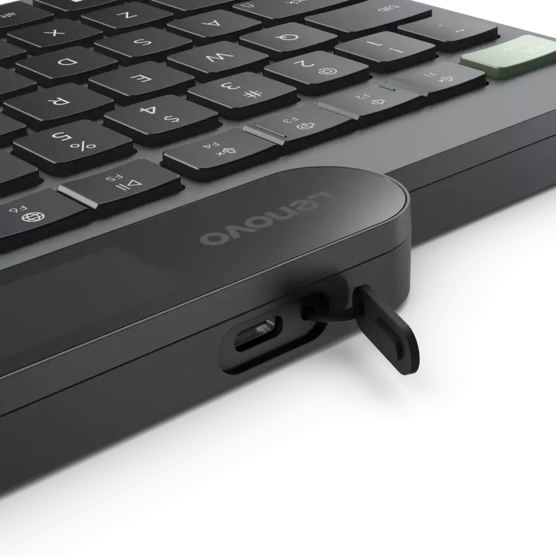 Lenovo | Self-Charging | tastiera | Bluetooth | estone | nero