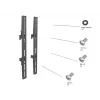 Braccio di montaggio per schermo piatto Multibrackets M Pro Series Fixed Arms 400 mm