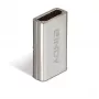 Lindy adattatore HDMI 2.1 femmina-femmina, HDMI 2.1, HDMI 2.1, argento