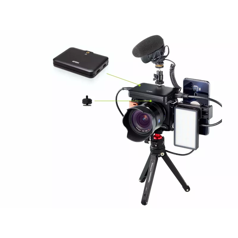 ATEN CAMLIVE™+(registrazione video HDMI a USB-C UVC con Power Pass-Through PD3.0)
