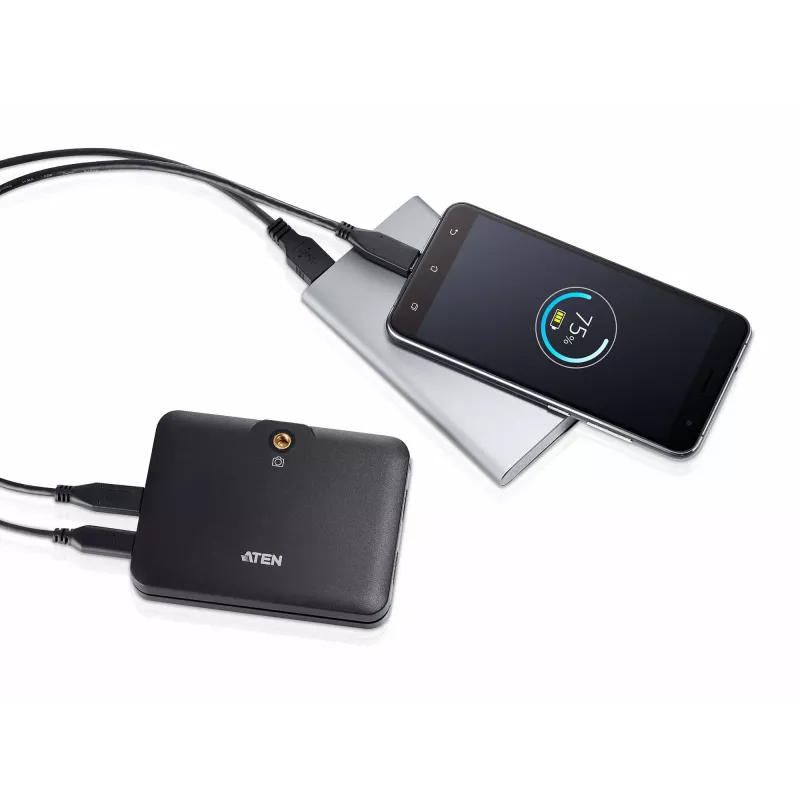 ATEN CAMLIVE™+(registrazione video HDMI a USB-C UVC con Power Pass-Through PD3.0)