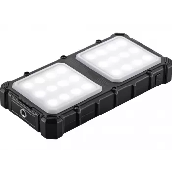 Powerbank solare Sandberg CampLED 10000, 10000 mAh, Programmable Power Supply (PPS), 3,7 V, 15 W, nero
