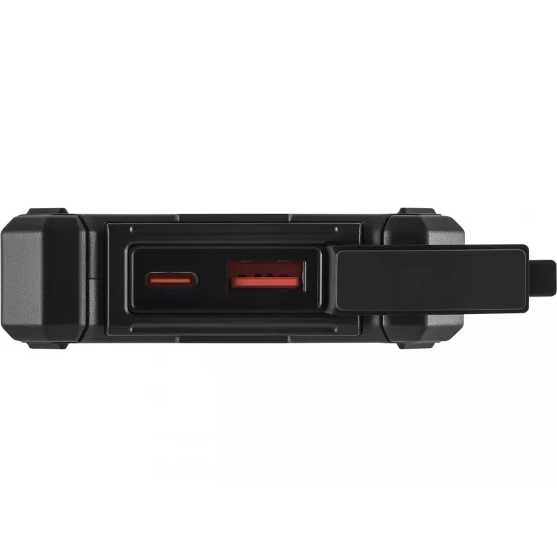 Powerbank solare Sandberg CampLED 10000, 10000 mAh, Programmable Power Supply (PPS), 3,7 V, 15 W, nero