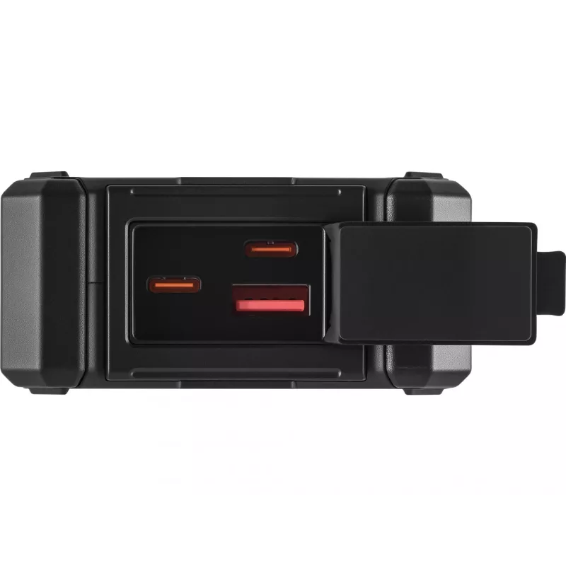 Powerbank solare Sandberg CampLED 20000, 20000 mAh, Programmable Power Supply (PPS), 3,7 V, 15 W, nero