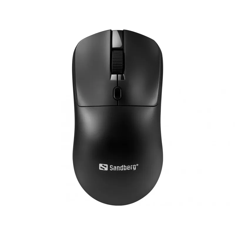 Mouse wireless Sandberg Saver nero, per entrambe le mani, RF Wireless, 1600 DPI, nero