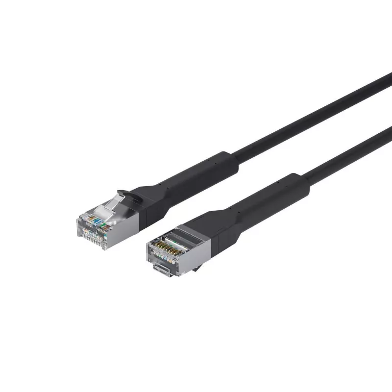 Cavo di rete Lanview LV-6AFTP-FLEX-ANG-02B-S — schermato FTP, flessibile, connettore angolare