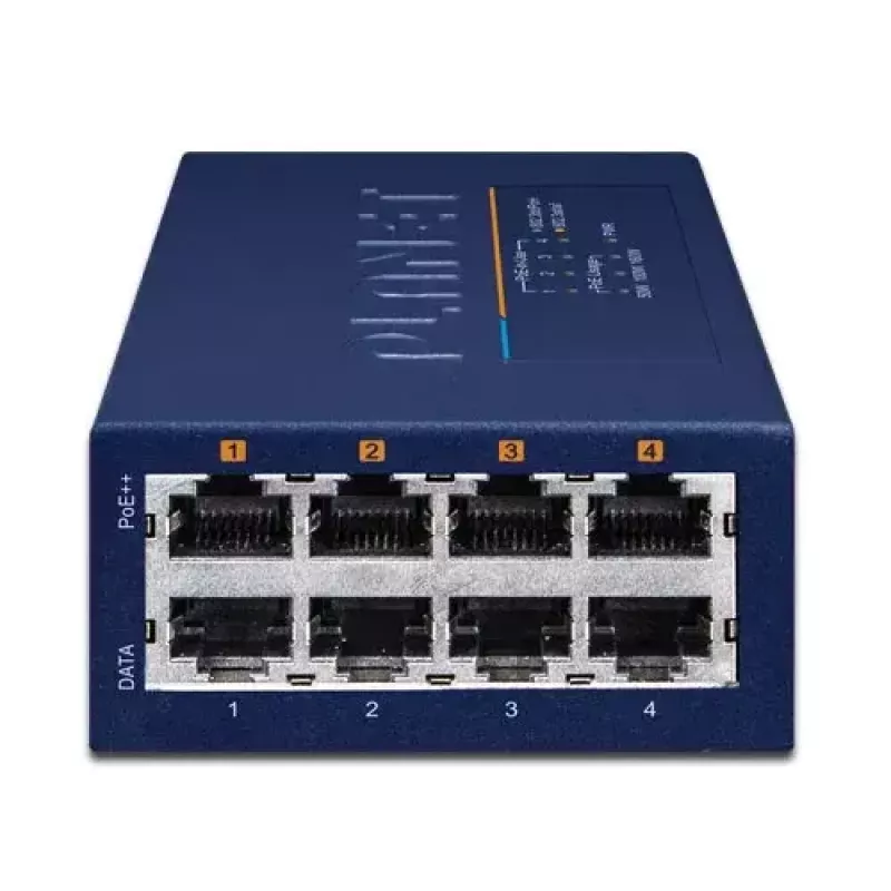 PLANET UPOE-400 hub iniettore PoE 802.3bt Multi-Gigabit a 4 porte