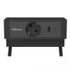 Fellowes 100137172 Prolunga elettrica 2 m 1 uscita AC per interni nero