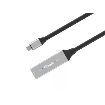 Cavo di prolunga attivo USB-C su USB-C EQUIP 10 m, USB 3.2 Gen 1 (5 Gbit/s), nero