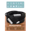 Cavo di prolunga attivo USB-C EQUIP 15 m, USB 3.2 Gen 1 (5 Gbps), contatti nichelati, nero