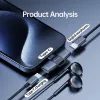 Adattatore USB-C OTG 2-in-1 EQUIP 133479 — 100W PD, 10Gbit/s, 1x USB-C su 2x USB-C, grigio