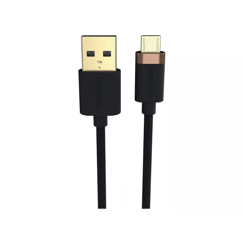 Duracell USB7013A Cavo USB nero