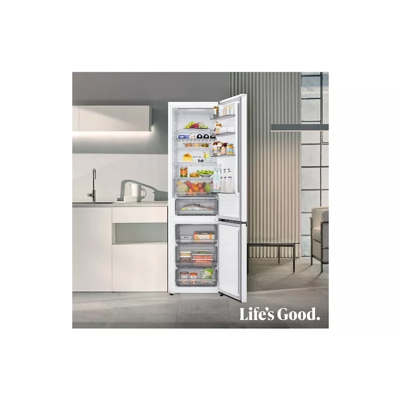 Frigorifero combinato LG GBBS322CSW a libera installazione 375 L bianco
