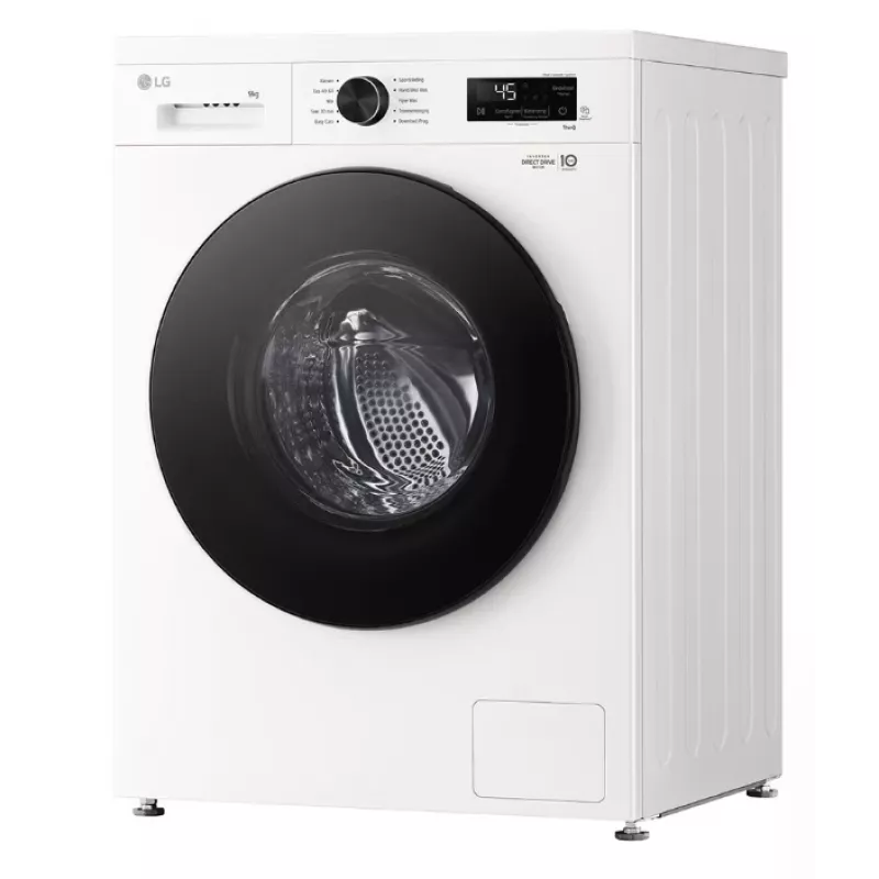 Lavatrice a carica frontale LG F4X1009NWB — 9 kg, 1310 giri/min, Classe A, bianca