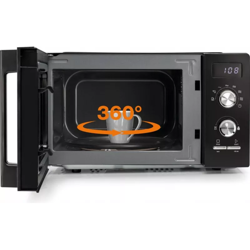 Microonde combinato Gorenje MO20A3BH Nero da appoggio 20 L 800 W
