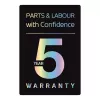 LG F2X50S9TBB Lavatrice a carica frontale 9 kg 1170 giri/min nero