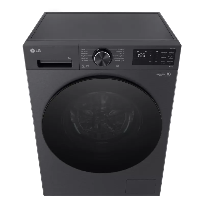 LG F2X50S9TBB Lavatrice a carica frontale 9 kg 1170 giri/min nero