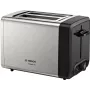 Bosch TAT4P420 Tostapane 2 fette 970 W nero, acciaio inox
