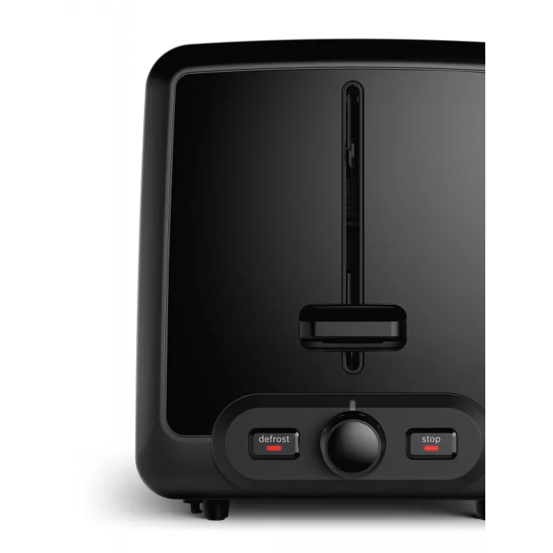 Bosch TAT4P420 Tostapane 2 fette 970 W nero, acciaio inox