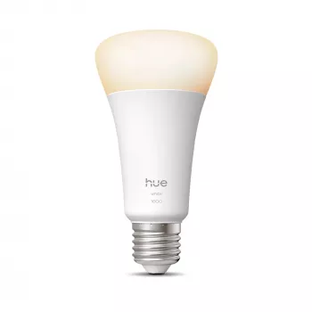 Lampadina smart Philips Hue White A60 E27 1600 lumen Bluetooth Zigbee