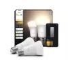 Philips Hue W 810 A60 2P EU | E27 | 7 W | luce da bianco caldo a bianco luce diurna | Bluetooth, Zigbee