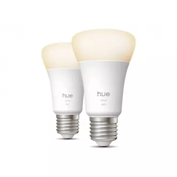 Philips Hue W 810 A60 2P EU | E27 | 7 W | luce da bianco caldo a bianco luce diurna | Bluetooth, Zigbee
