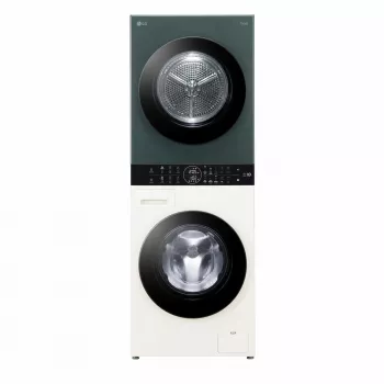 Lavasciuga LG WT1210EGF a libera installazione carica frontale, 22 kg, 1400 giri/min, verde/bianco