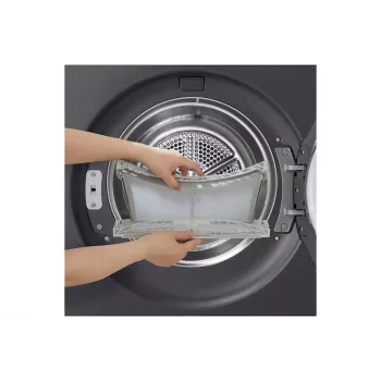 LG RHX5009TBB Asciugatrice a libera installazione carica frontale 9 kg grafite