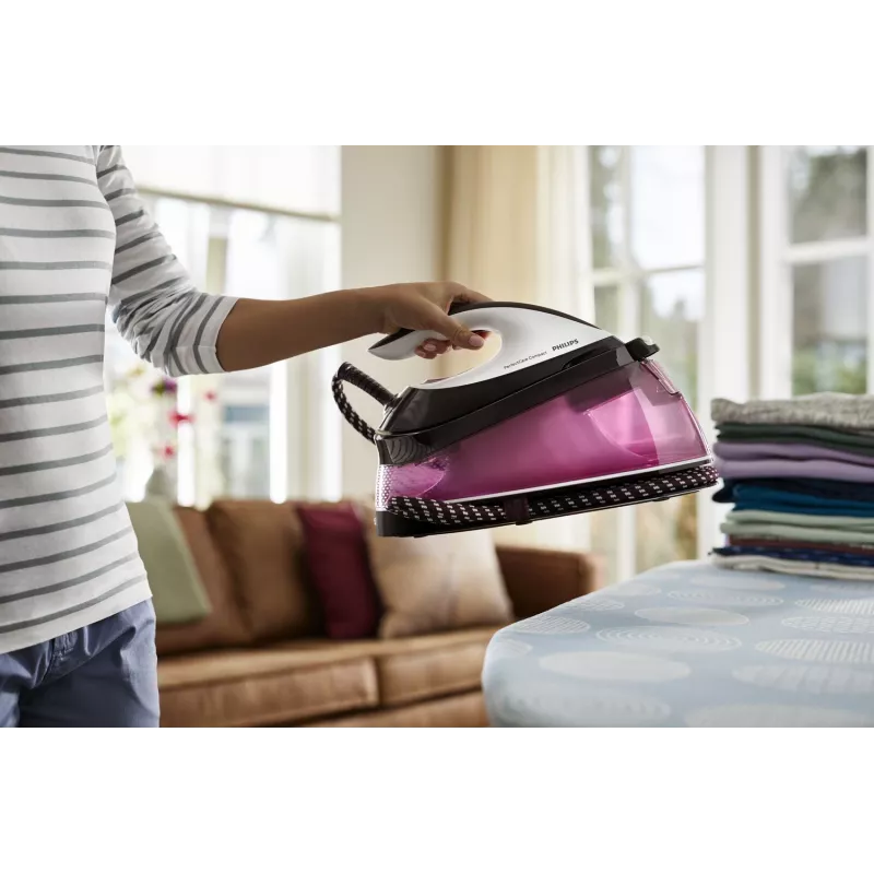 Philips GC7842/40 Centro stiro 2400 W 1,5 L suola SteamGlide Plus lilla, bianco