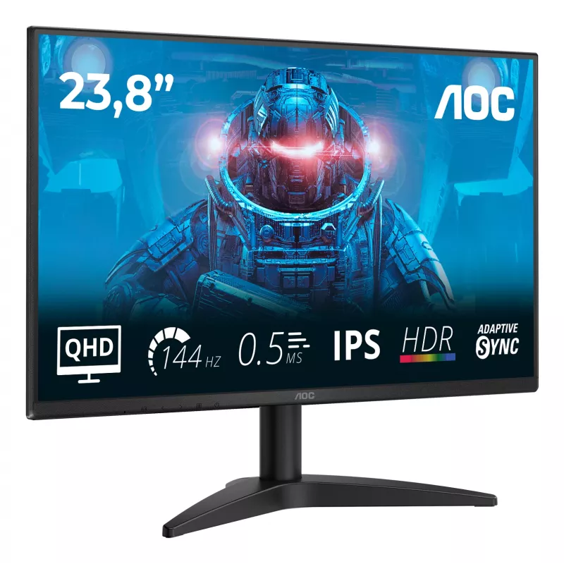 AOC B3 Q24B36X Monitor per computer 60,5 cm (23,8 pollici) 2560 x 1440 pixel Quad HD LED nero