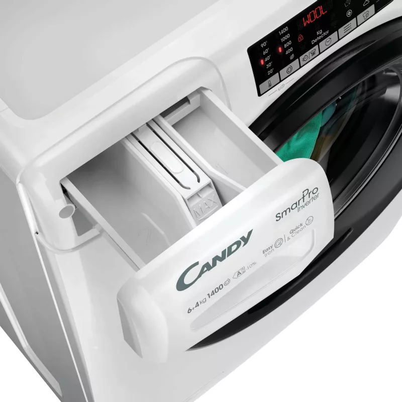 Lavasciuga Candy Smart Pro CSOW44644TWMB6-S a libera installazione a carica frontale bianco