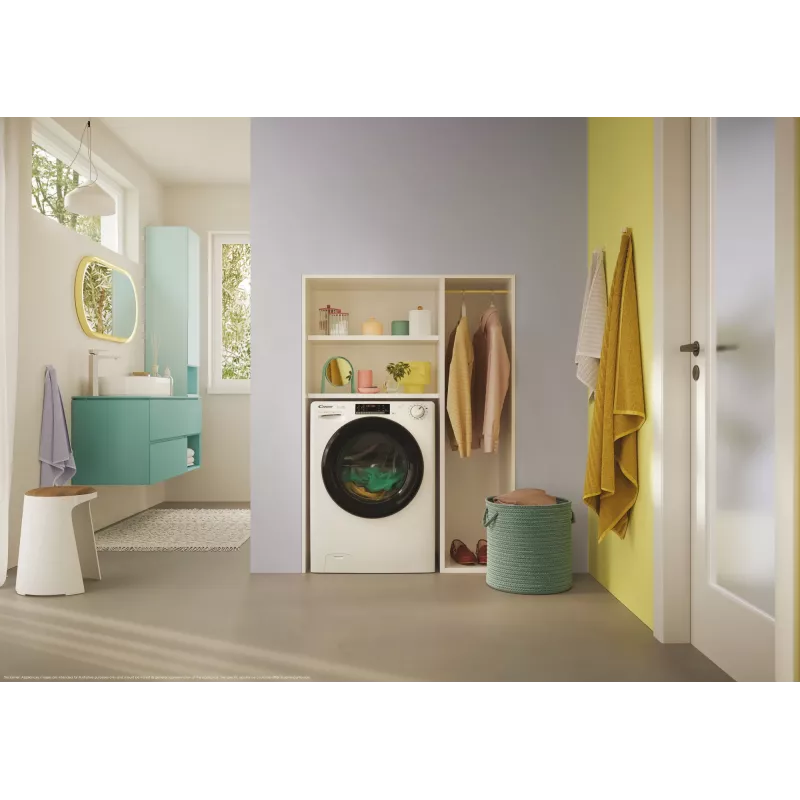 Lavasciuga Candy Smart Pro CSOW44644TWMB6-S a libera installazione a carica frontale bianco