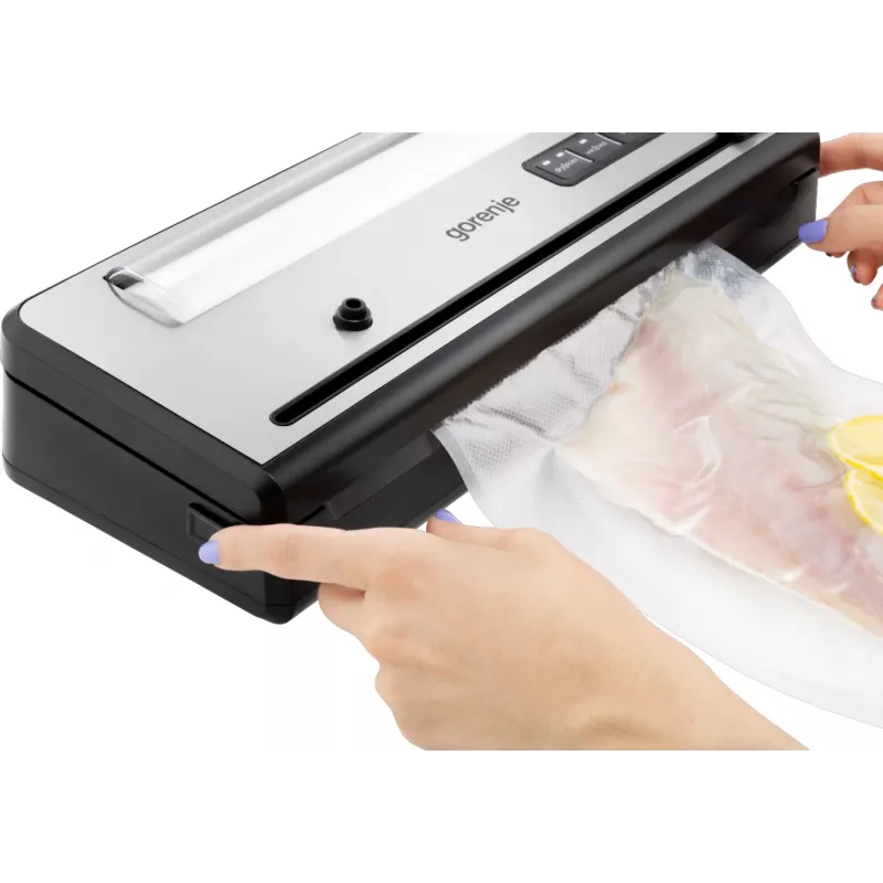 Gorenje VS110BE macchina per sottovuoto 750 mbar acciaio inox
